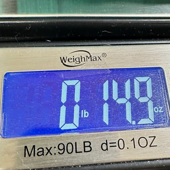 Ming Wang Long Sleeve Acrylic Knit Cardigan Sweater Tiffany Blue Black Women XL - Picture 8 of 8